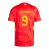 Officiële Voetbalshirt Spanje Gerard Moreno 9 Thuis EK 2024 - Heren